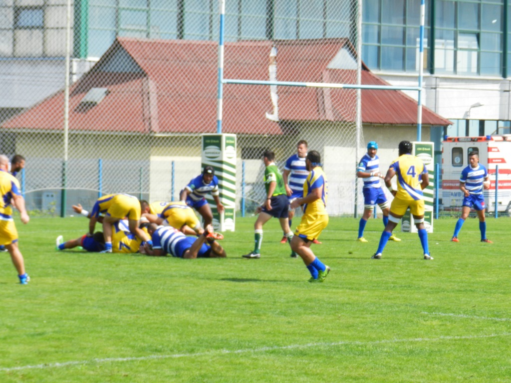 Rugby: Dinamo București – CSM Știința Baia Mare 11-22 (6-19)