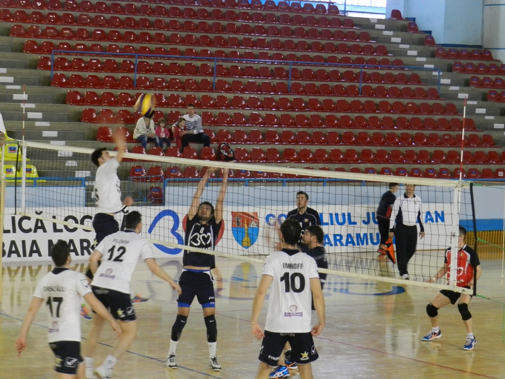 Volei: Știința Explorări Baia Mare – Unirea Dej 3-1