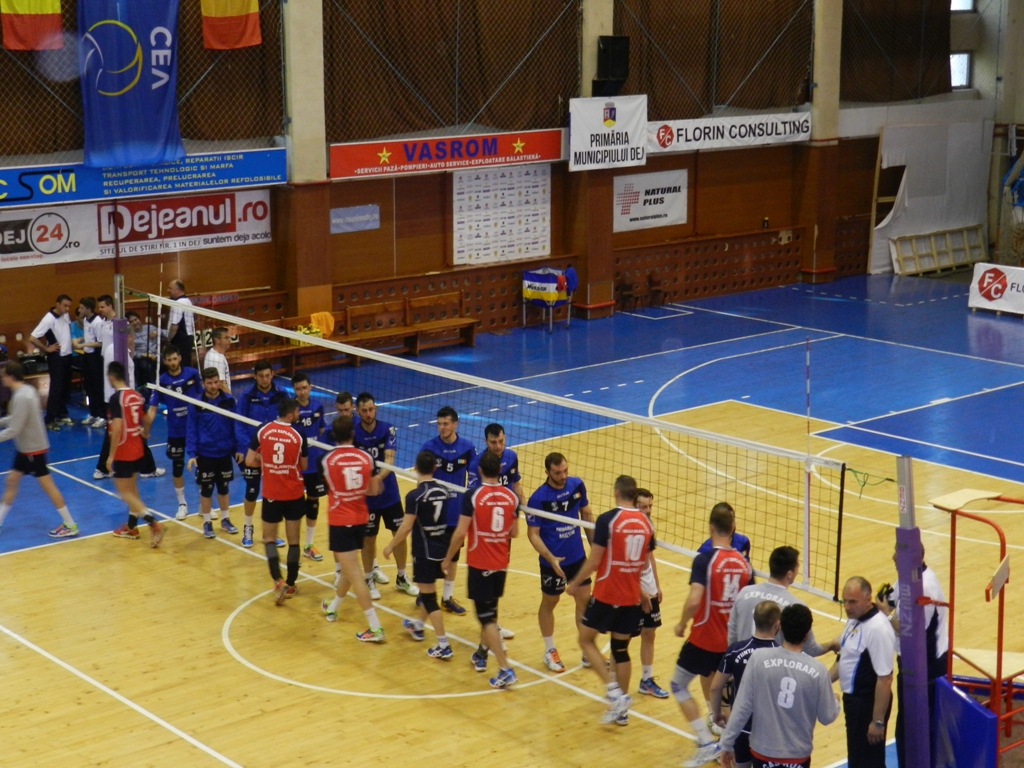 Volei: Unirea Dej – Știința Explorări 3-2
