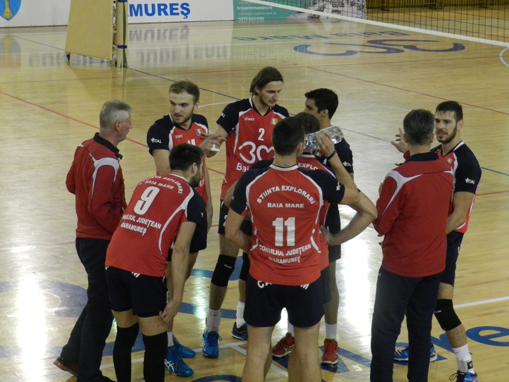 Volei: Steaua București – Știința Explorări Baia Mare 3-0
