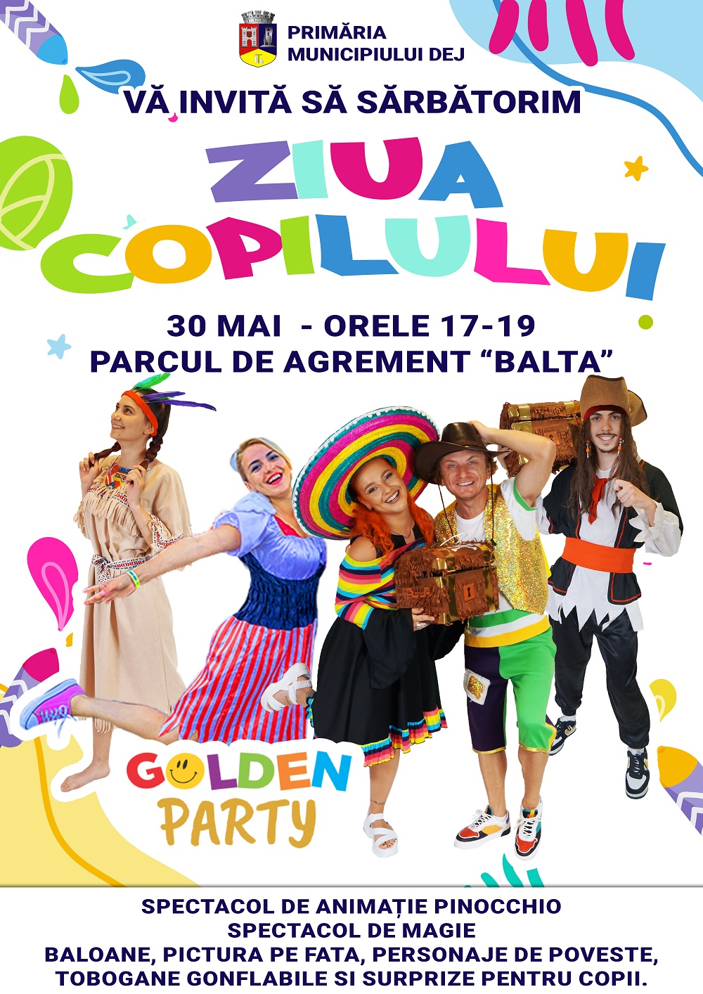 Știri dedicat copiilor în 30 mai, la Dej