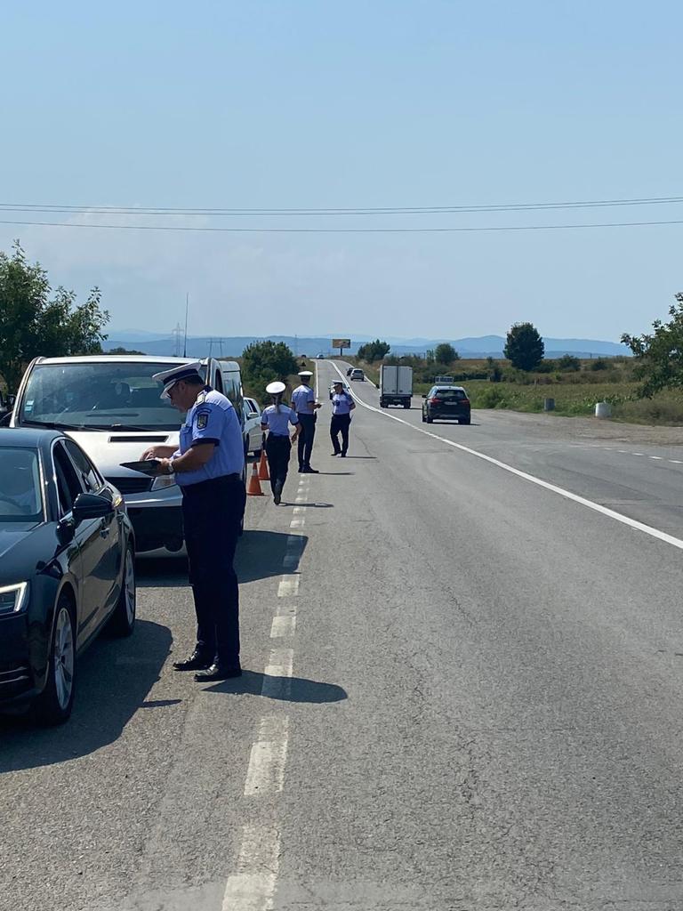 Politisti din Alba, Hunedoara si Mures in actiune, pe drumurile din Alba!