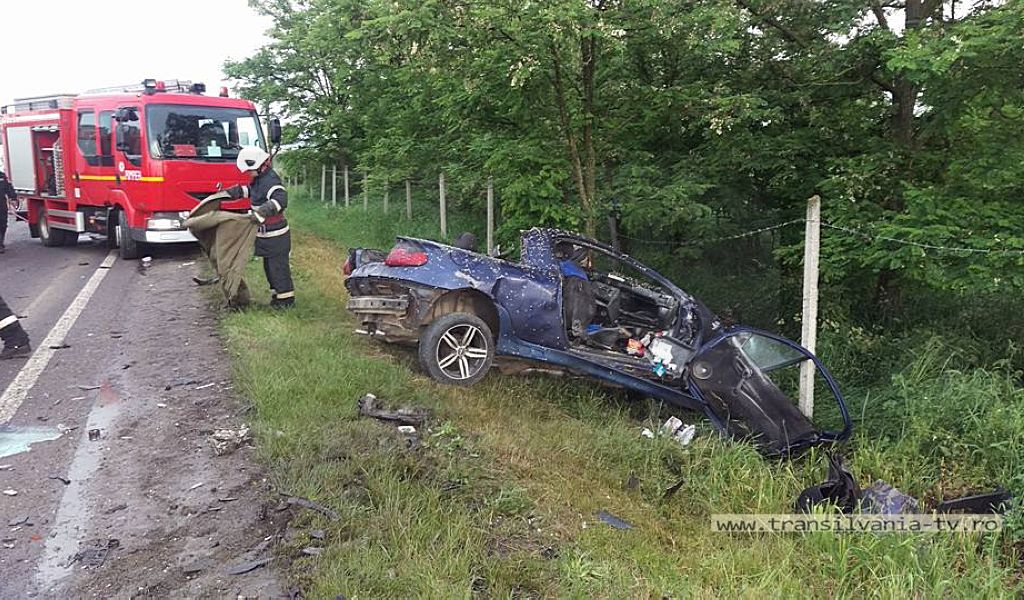 Un tânăr și-a pierdut viața în urma unui accident rutier (Galerie Foto)