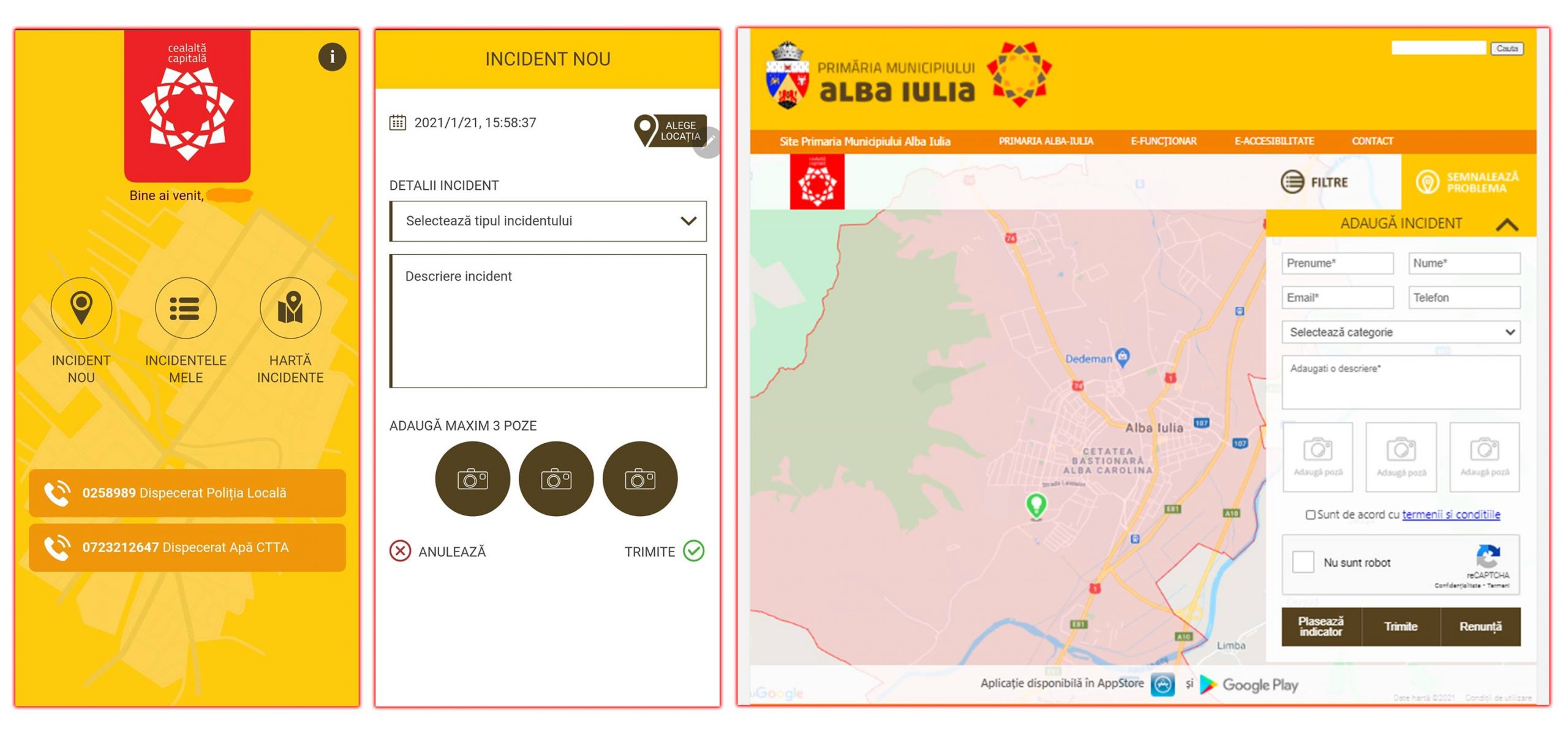 Primăria Alba Iulia a dezvoltat SmartAlert Alba Iulia, o aplicație de mobil prin care albaiulienii pot semnala problemele din oraș și își pot spune simplu si rapid ofurile!