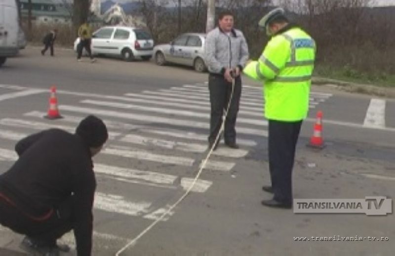 Minor accidentat grav pe trecerea de pietoni