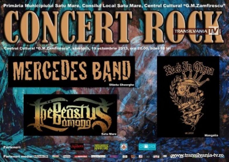 Concert rock la G.M. Zamfirescu
