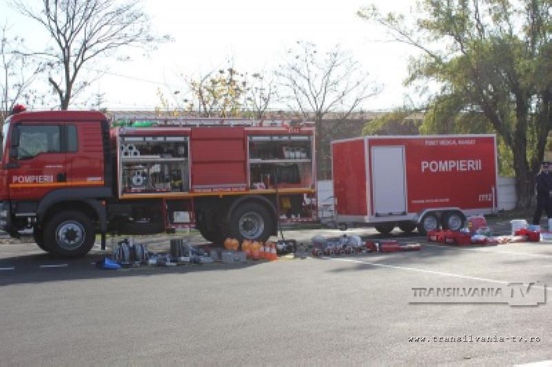 ISU „Someș” dotat cu o nouă autospecială de intervenție