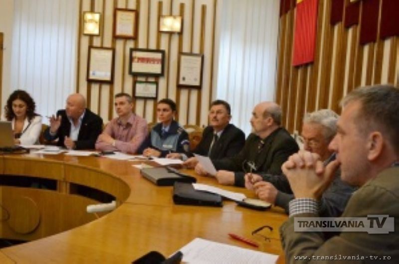 Sens giratoriu la intrarea spre Real