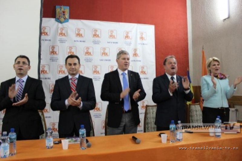 Prezidenţiabilii PD-L şi-au prezentat programele la Satu Mare
