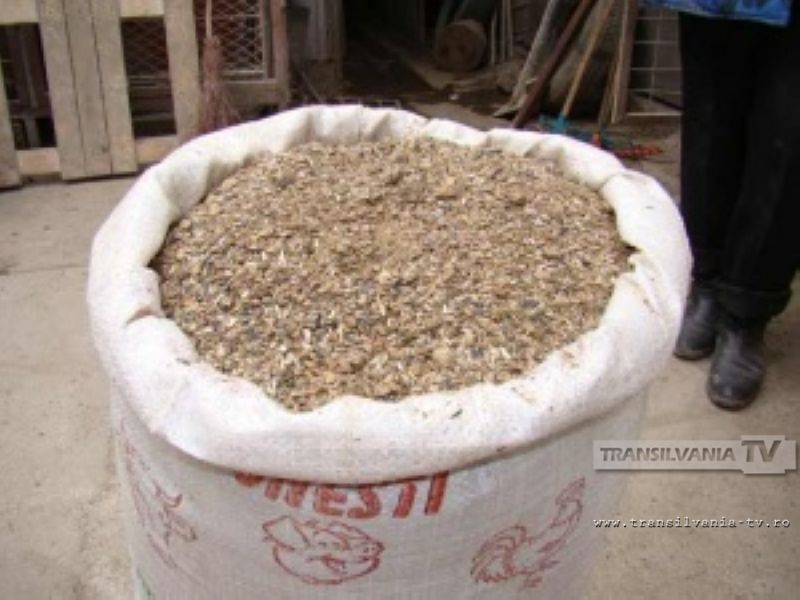 Bărbat prins cu o tonă jumate de șrot de floarea soarelui