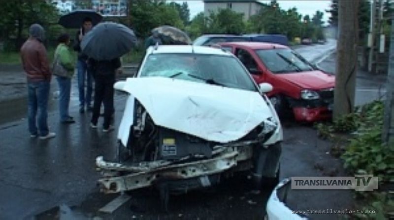 Accident rutier produs la Carei de un șofer băut