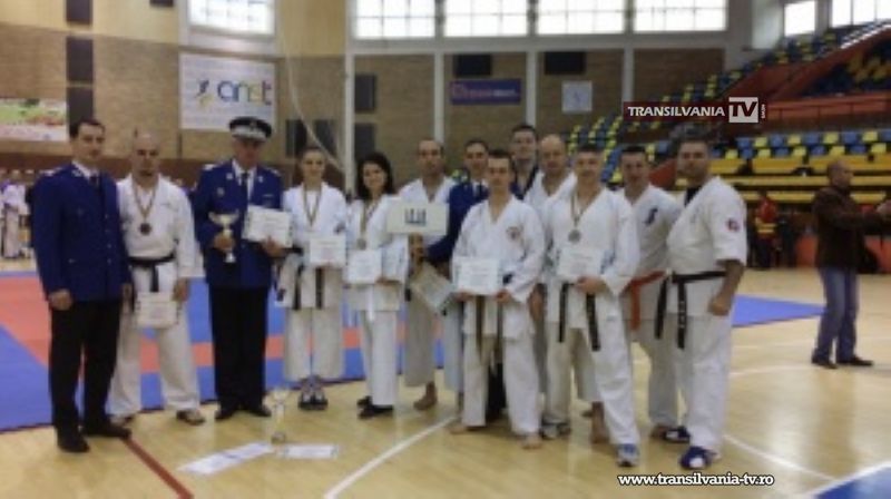 Jandarm sătmărean pe podium la Campionatul de Karate-Do