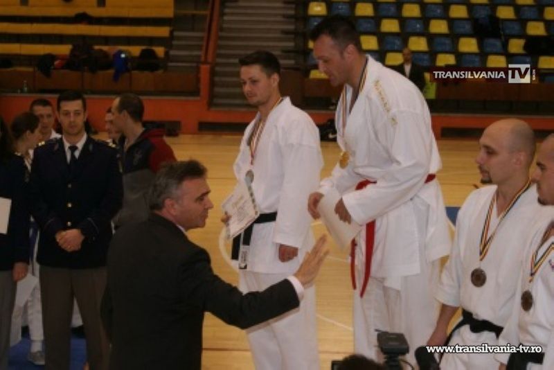 Florin Curileac a obținut locul I la Campionatul de Karate al MAI