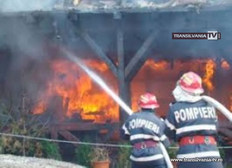 Incediu izbucnit la o anexă din Dorolț