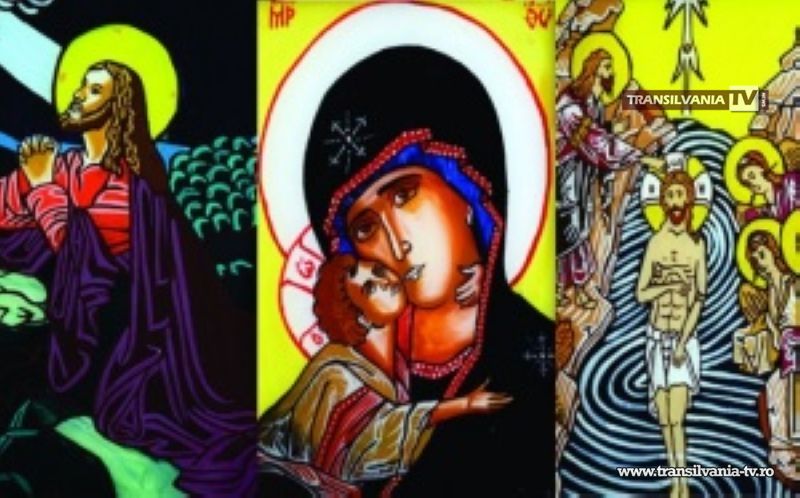 Expoziție de icoane pe sticlă la Muzeul de Artă Satu Mare