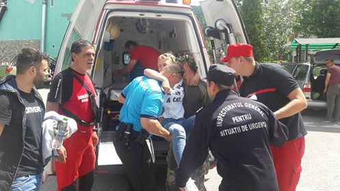 Tânără din Cluj-Napoca, acidentată în zona Cascada Cailor, salvată de jandarmii din Borșa