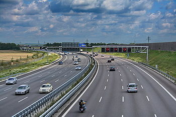 TRAFIC OPRIT PE AUTOSTRADA A1, LA KM 297, PE SENSUL SEBEŞ-SIBIU