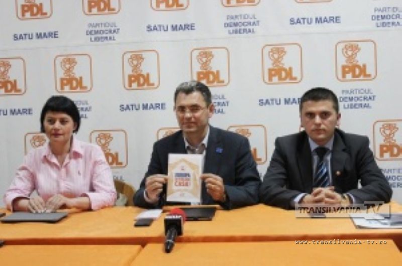 Candidaţii PD-L la alegerile din 25 mai: Ileana Blidar şi Adrian Cozma