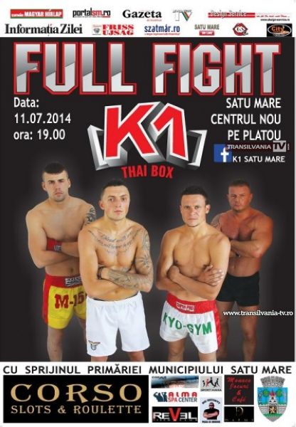 Gală Full Fight K1, în Centrul Nou