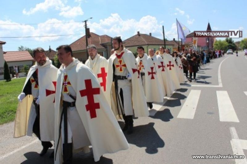 Cavaleri și domnițe în Cetatea Ardudului
