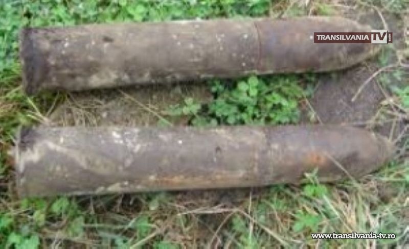 Proiectile din al II-lea Război Mondial găsite la Blaja
