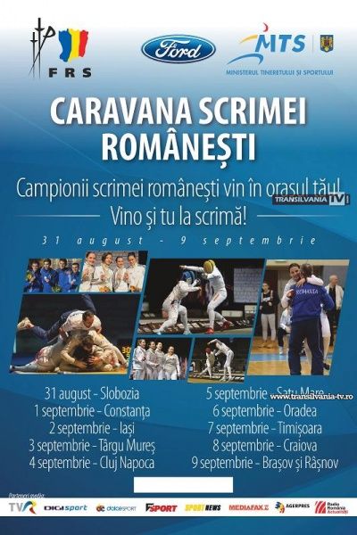 Campionii scrimei românești vin la Satu Mare
