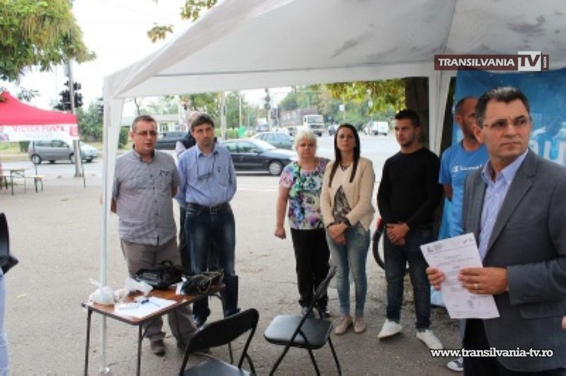 Precampania electorală, scandalul corturilor cu semnături
