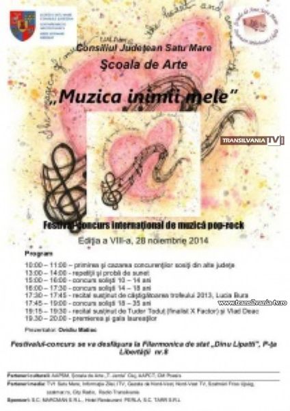 Festivalul-concurs „Muzica inimii mele” ajunge la a VIII-a ediție