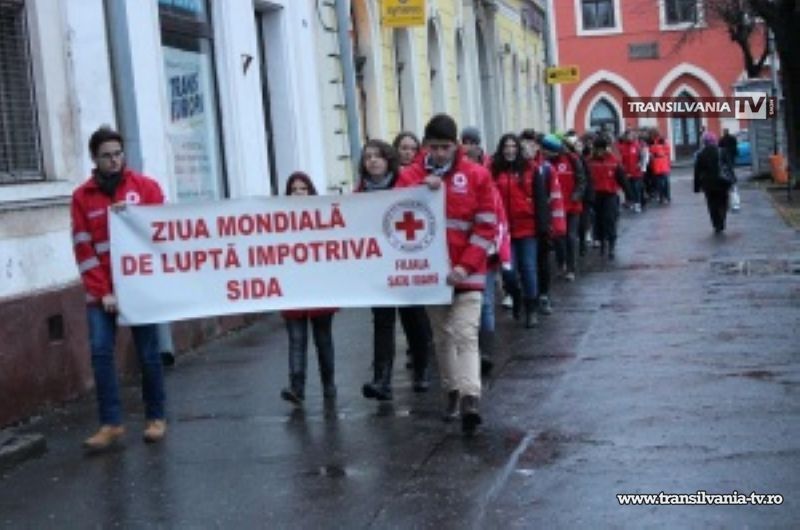 Marş împotriva SIDA, la Satu Mare