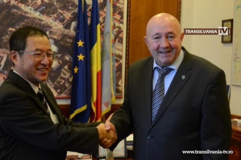 Diplomat japonez în vizită la Sătmar