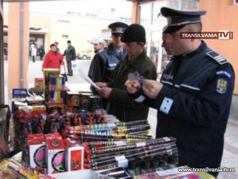Petarde confiscate