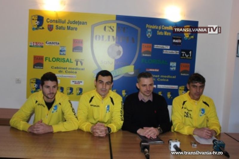 Jucătorii Olimpiei Satu Mare incep antrenamentele