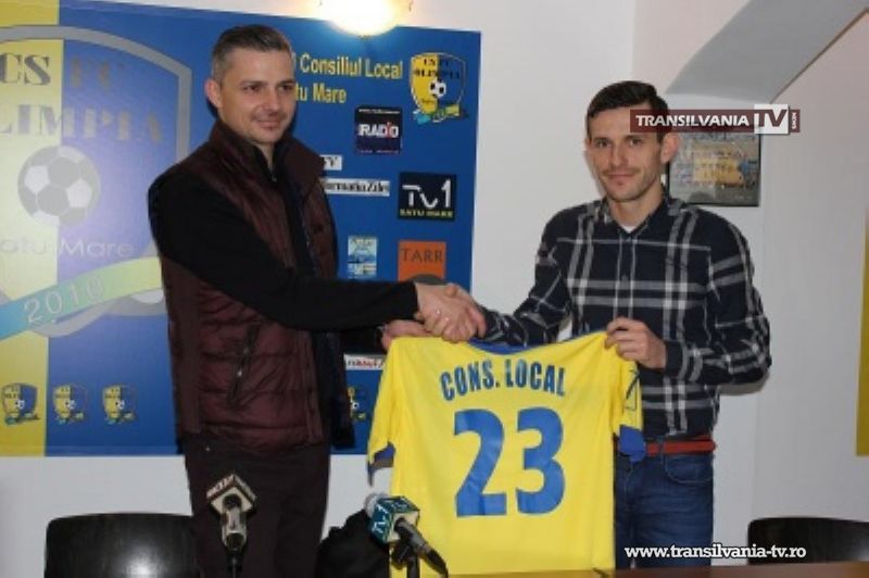 Adrian Sălăgeanu a semnat cu Olimpia Satu Mare