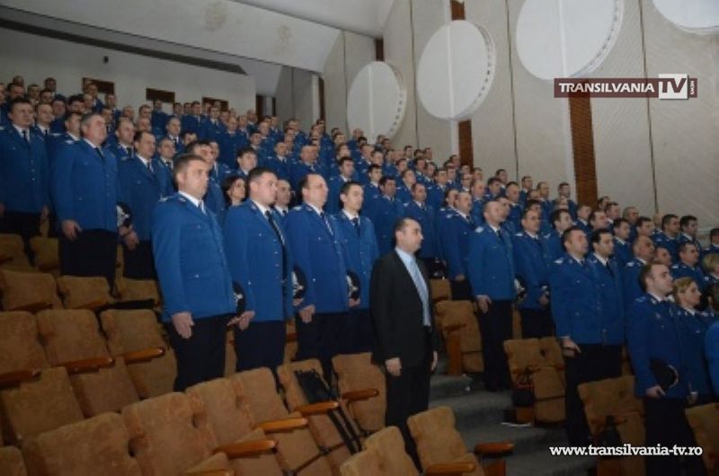 Jandarmii sătmăreni, lăudați de șefii de la București