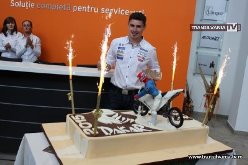 Mani Gyenes a fost primit ca un adevărat campion la Satu Mare