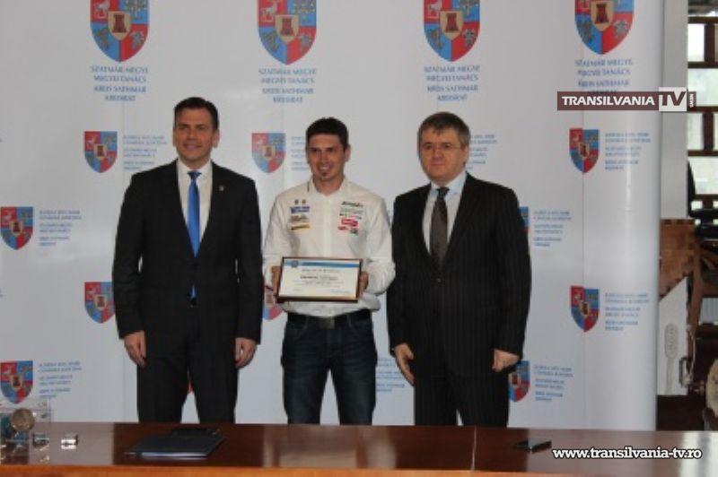 Emanuel Gyenes a fost premiat de Consiliul Județean Satu Mare