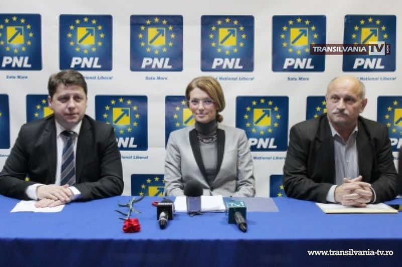 Co-preşedintele PNL, Alina Gorghiu, laudă organizaţia sătmăreană