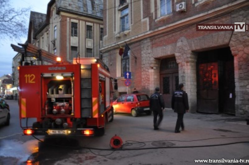 Incendiu la Spitalul Vechi provocat de un pacient de la Psihiatrie