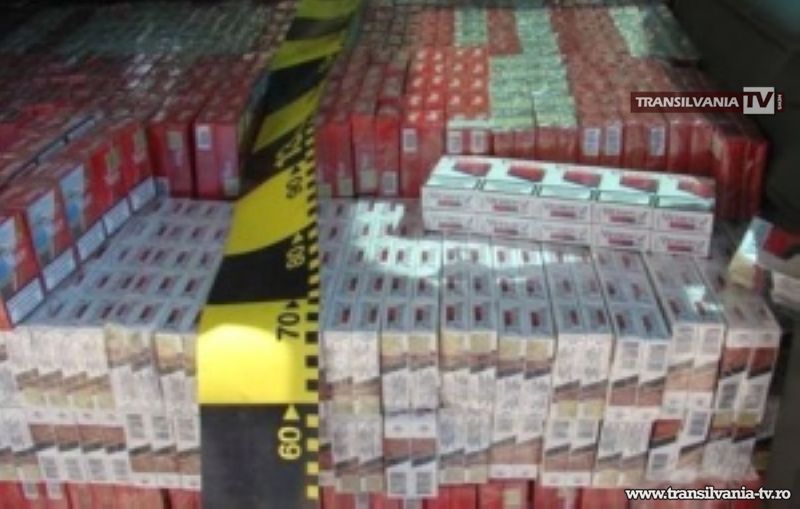 Peste 25.000 pachete de țigări au fost confiscate în luna aprilie