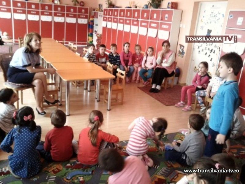 Educație rutieră pentru preșcolarii Grădiniței 14 Mai