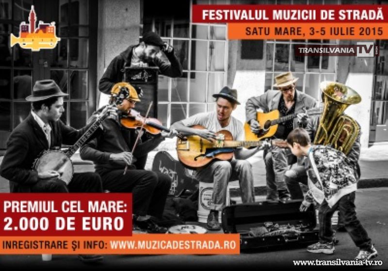 Festivalul Muzicii de Stradă pune la bătaie 2.000 de euro
