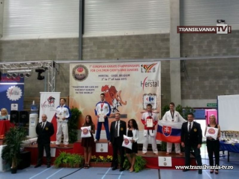 Karatiștii sătmăreni au obținut 15 medalii la Campionatul European