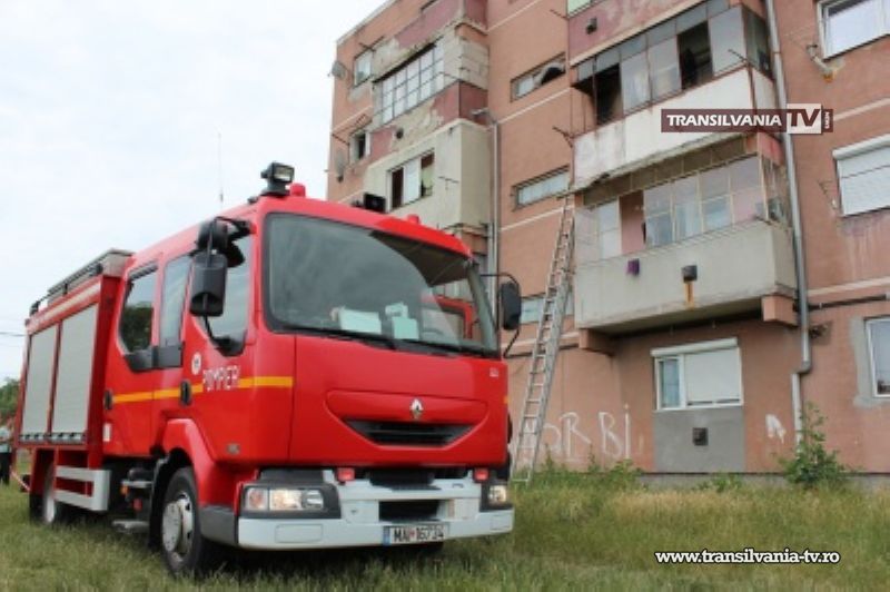 Incendiu la o garsonieră din ghetoul fostului Samobil