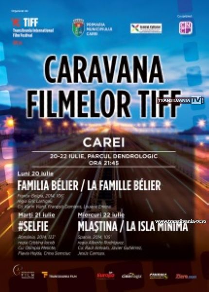 Caravana TIFF ajunge la Carei