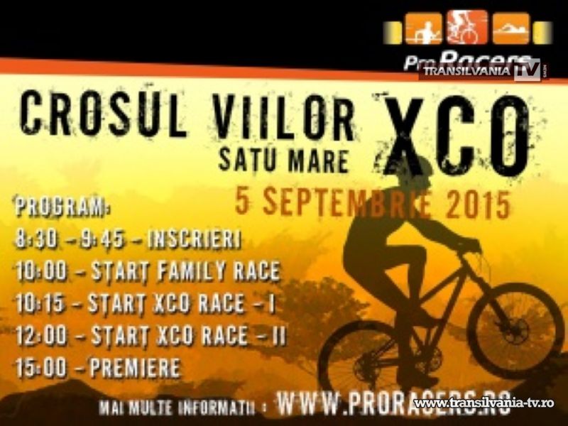 Crosul Viilor Satu Mare XCO ajunge la ediția a II-a