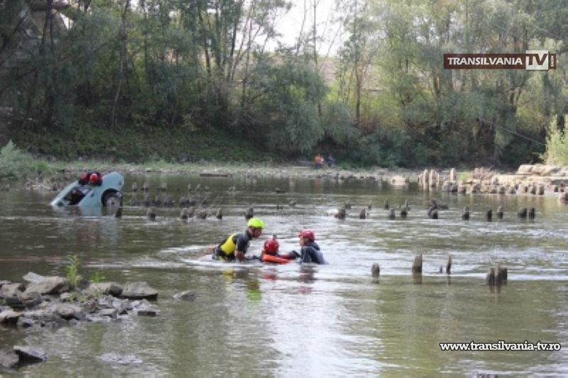 Situatie de urgenta sub Podul Decebal