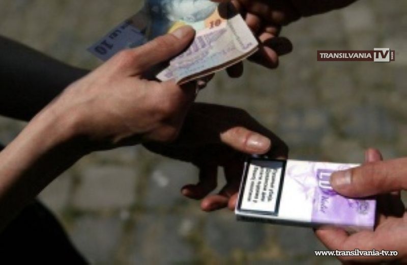 Au vândut țigări de contrabandă