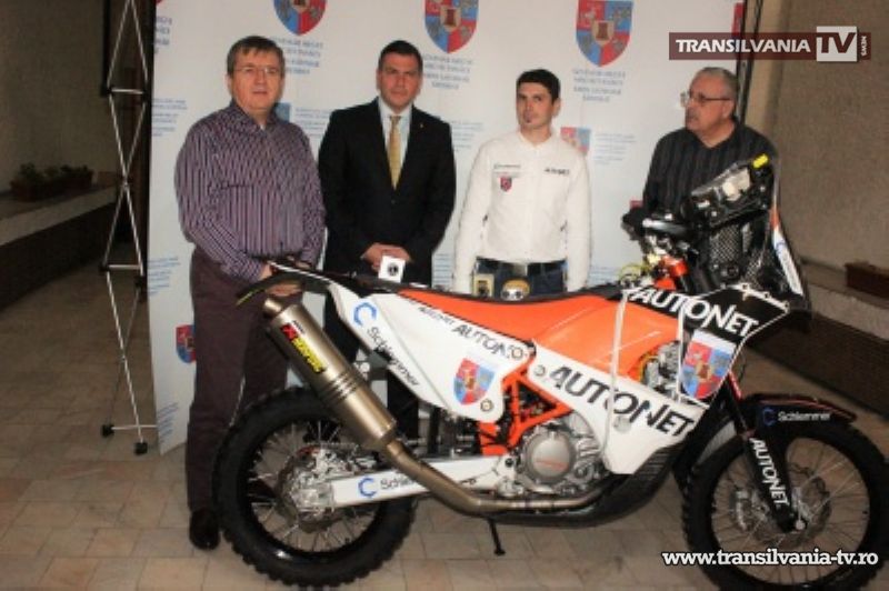 Consiliul Județean i-a cumpărat lui Mani Gyenes o motocicletă nouă