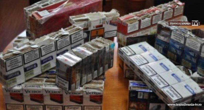 Peste 9.900 bucăți țigări de contrabandă, confiscate la Halmeu