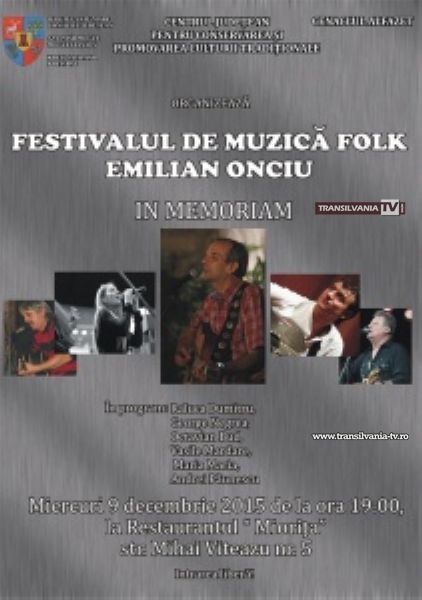 Festivalul de muzică folk „Emilian Onciu” – In Memoriam